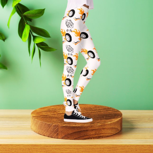 Flame Rider Moto Leggings (Subido por el creador)