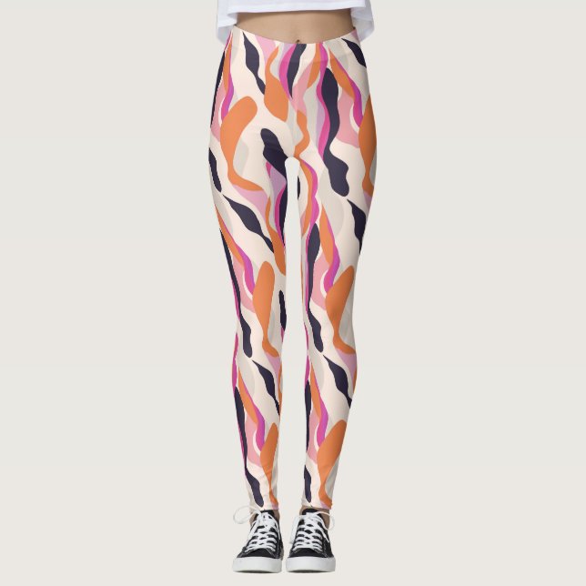 Flame Waves Leggings (Anverso)