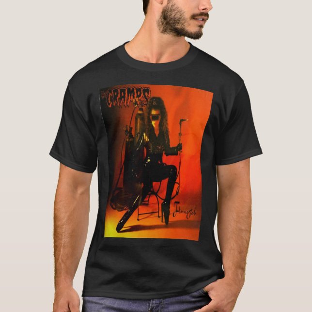 flamejob los calambres mejor vendidos camiseta clá (Anverso)