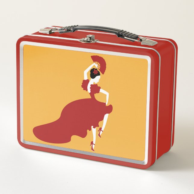 Flamenco Dancer Lunch Box (Anverso)