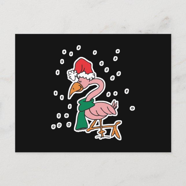 flamenco de Navidad lindo (Anverso)