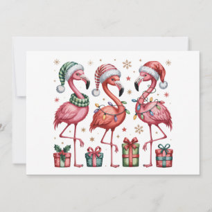 Flamenco Navideño Festivo Luz de Navidad Lindo