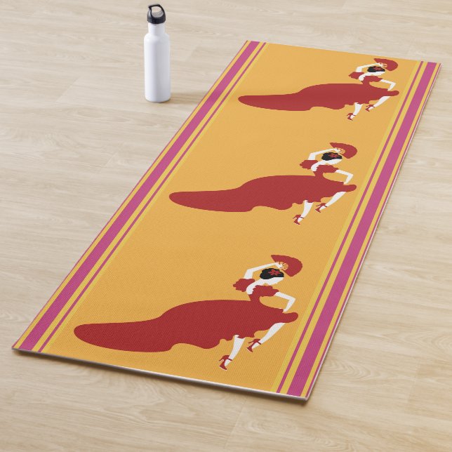 Flamenco Yoga Mat (In situ)