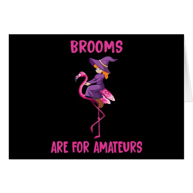 Flamencos | Disfraz de Halloween Flamingoween (Anverso (Horizontal))