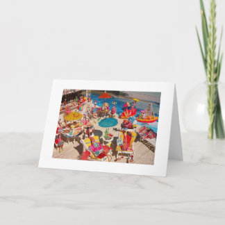 "Flamencos!" ¡para la tarjeta de nota!