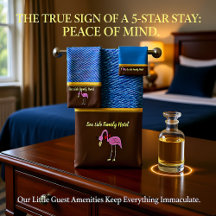 Flamencos rosados románticos con textura de denim 