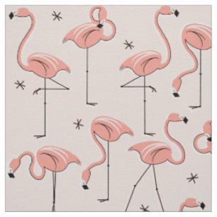Flamencos Tela rosa