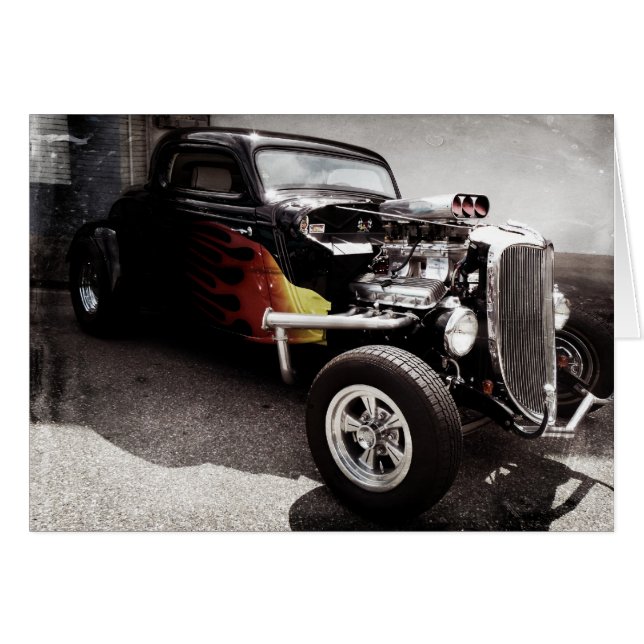 Flames Hot Rod (Anverso (Horizontal))
