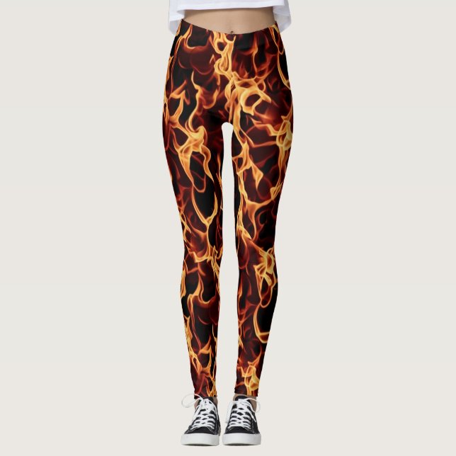 Flaming Leggings for that hard workout (Anverso)