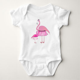 Flamingo - Baby Jersey Bodysuit