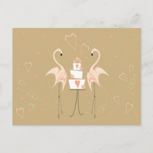 Flamingo Boda postal