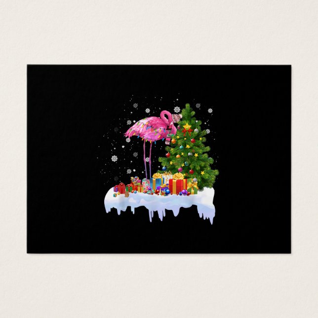 Flamingo Christmas Tree Lights (Frente)