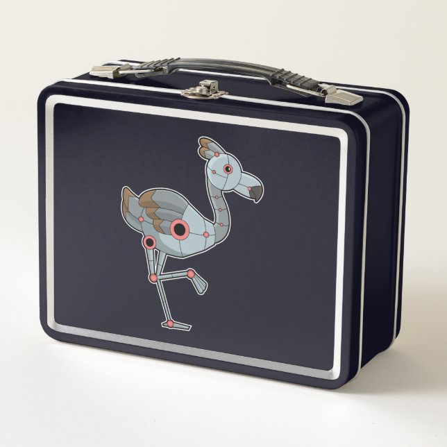 Flamingo como Robot (Anverso)