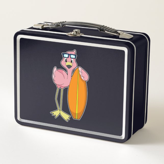 Flamingo como surfista con Surfboard.PNG (Anverso)