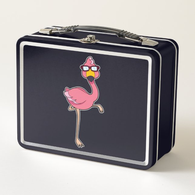 Flamingo con gafas de sol (Anverso)