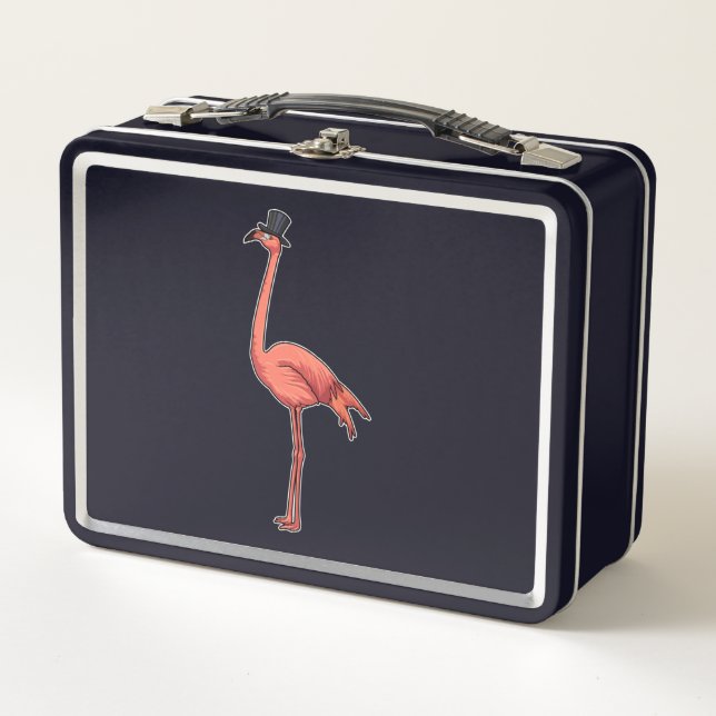Flamingo con Gorra (Anverso)