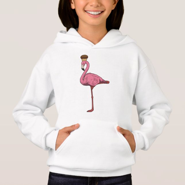 Flamingo con Muffin (Anverso)