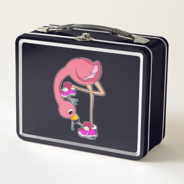 Flamingo con zapatos (Anverso)