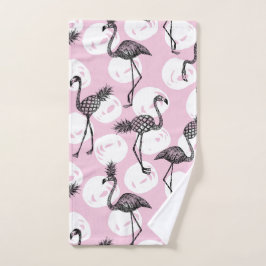 Flamingo de piña rosa