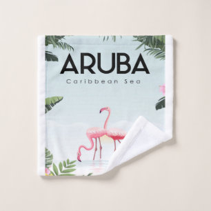 Flamingo del Mar Caribe de Aruba Flamingo gracio