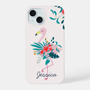 Flamingo floral tropical cutáneo
