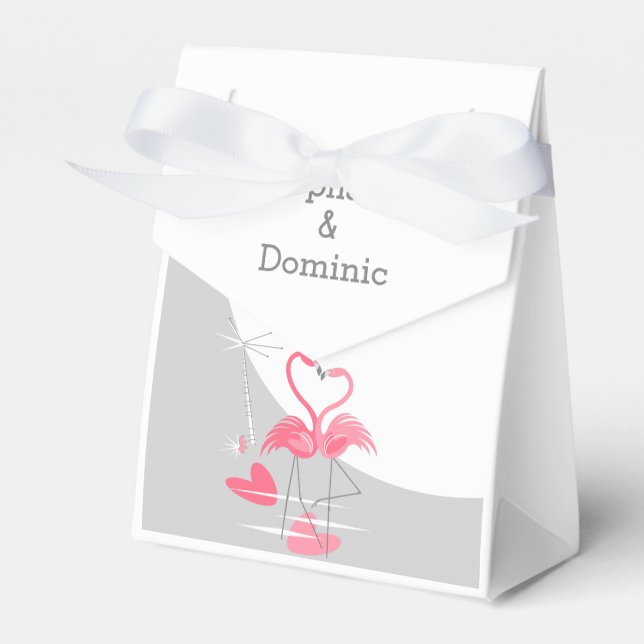 Flamingo Love Large Moon Names caja de favoritos t (Front Side)