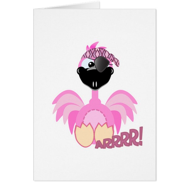 Flamingo pirata Cute Goofkins (Frente)