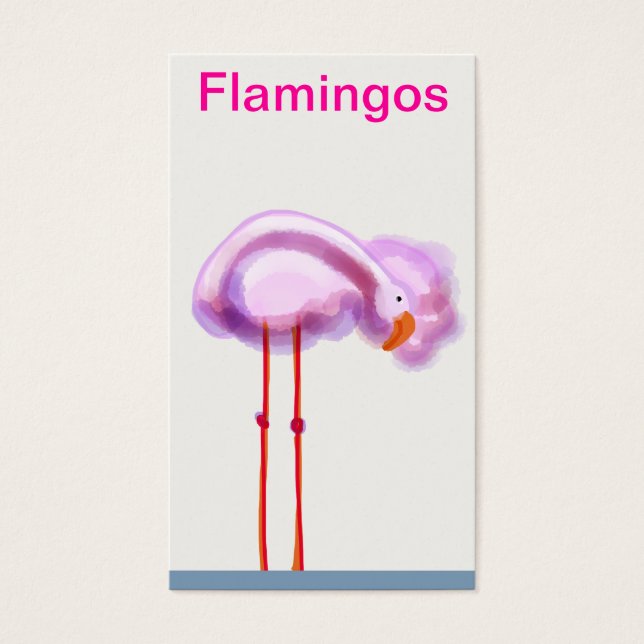 Flamingo rosa (Frente)