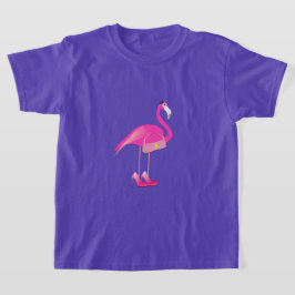 Flamingo rosa - Camiseta básica para Chicas