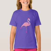 Flamingo rosa - Camiseta básica para Chicas