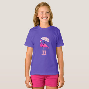 Flamingo rosa - Camiseta básica para Chicas