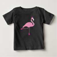 Flamingo rosa - de camiseta de Baby Fine Jersey
