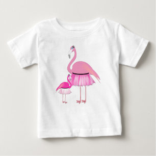 Flamingo rosa - de camiseta de Baby Fine Jersey