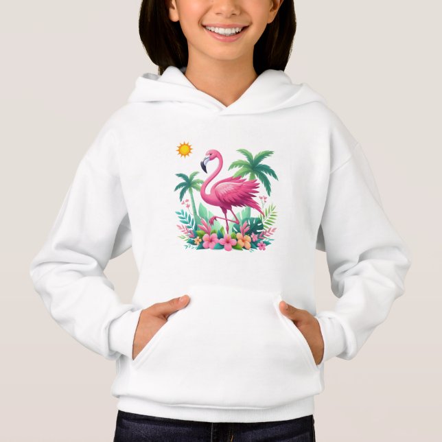 Flamingo rosa de Florida/Tropical (Anverso)