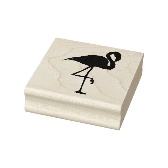 Flamingo - sello de madera (Sello)