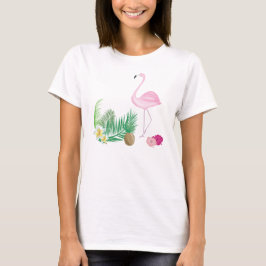 Flamingo Tropical Beach Top