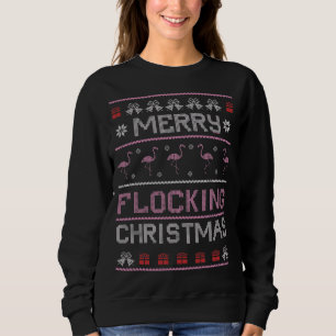 Flamingo Ugly Sweater Xmas