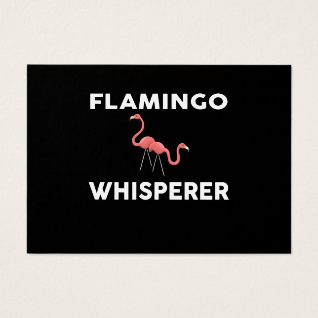 Flamingo Whisperer Novedad Flamingos (Frente)