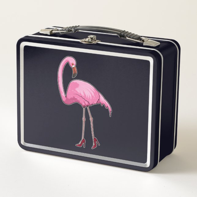 Flamingo with High heels (Anverso)