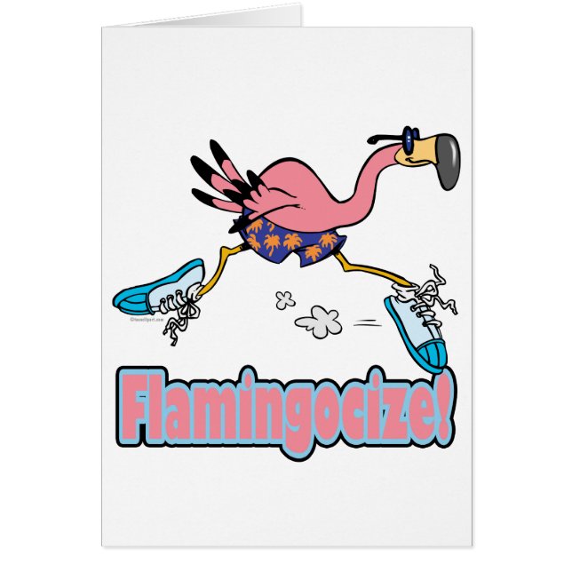 flamingocize jogging flamingo personalizado (Frente)