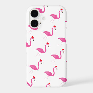 Flamingos de vacaciones iPhone 7 en blanco
