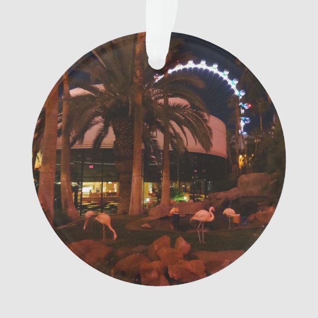 Flamingos, Las Vegas #3 Ornamento (Anverso)