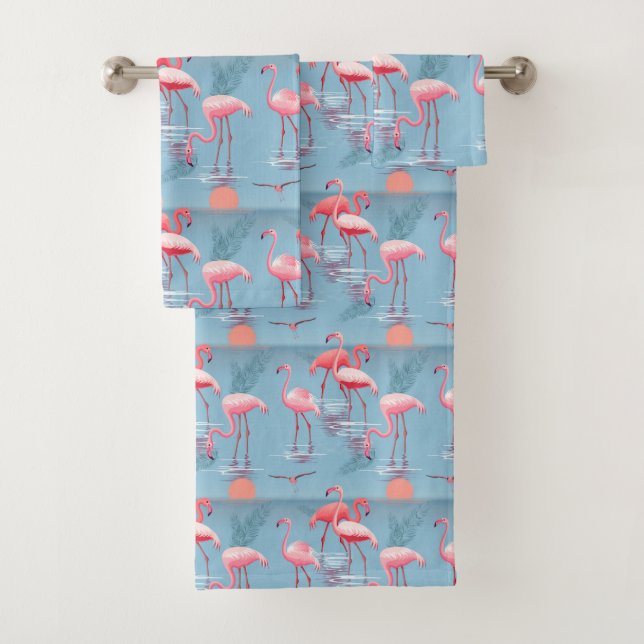 Flamingos Patrón 1 (In situ)