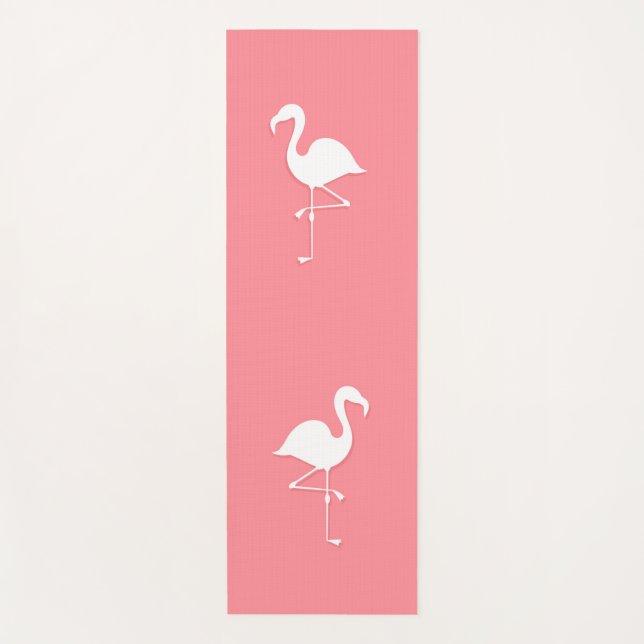 Flamingos rosados Yoga Mat (Anverso)
