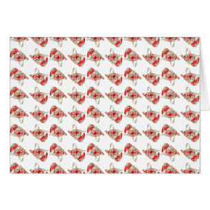 Flanel colored Bulldog pattern