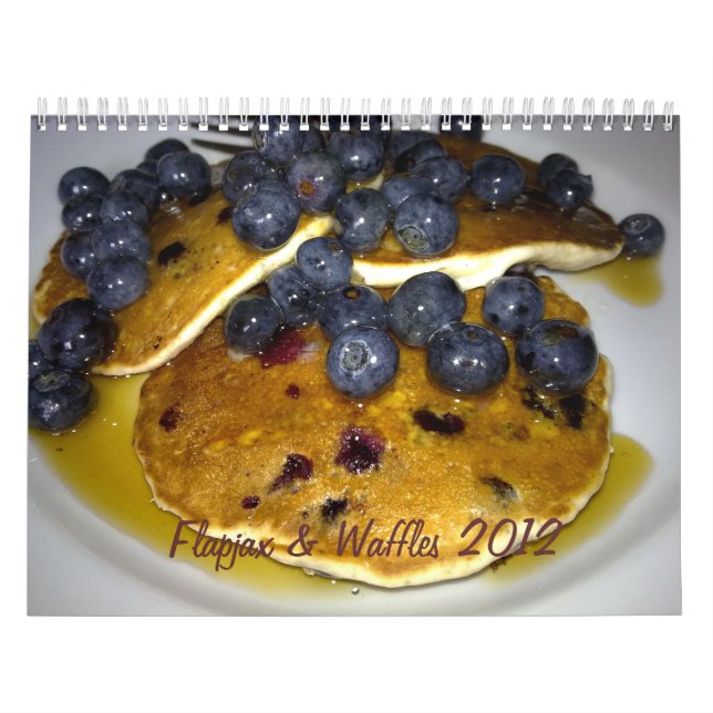 Flapjax y calendario 2012 de la galleta (Tapa)