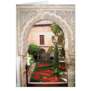 Flash del jardín de Alhambra del La de Granada