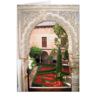 Flash del jardín de Alhambra del La de Granada