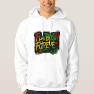 Flatbush Forever ™ Sudadera con Capucha de Reggae 