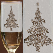 Tree of Hopeful Words for 2026 - Happy New Year